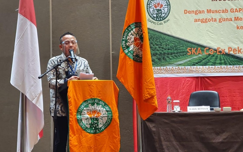  CEO PTPN V Terpilih Pimpin GAPKI Riau Periode 2021-2025