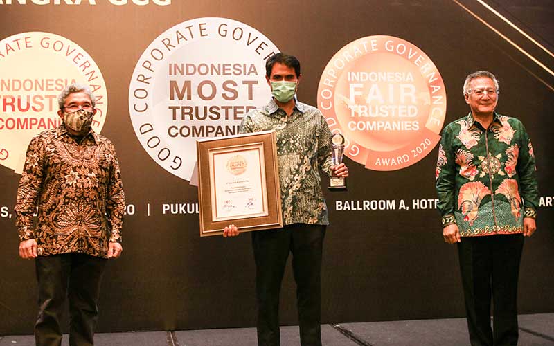  PT Bakrie & Brothers Tbk. Terima Penghargaan Most Trusted Companies Award CGPI 2019