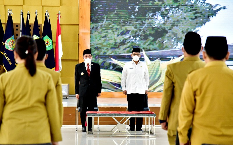  Gubernur Sumut Melantik 27 Pejabat Eselon III Baru