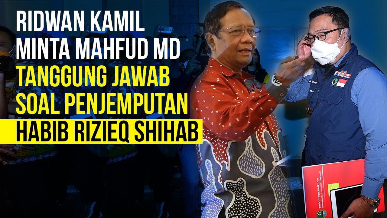  Seru! Berbalas Cuitan Mahfud MD dan Ridwan Kamil