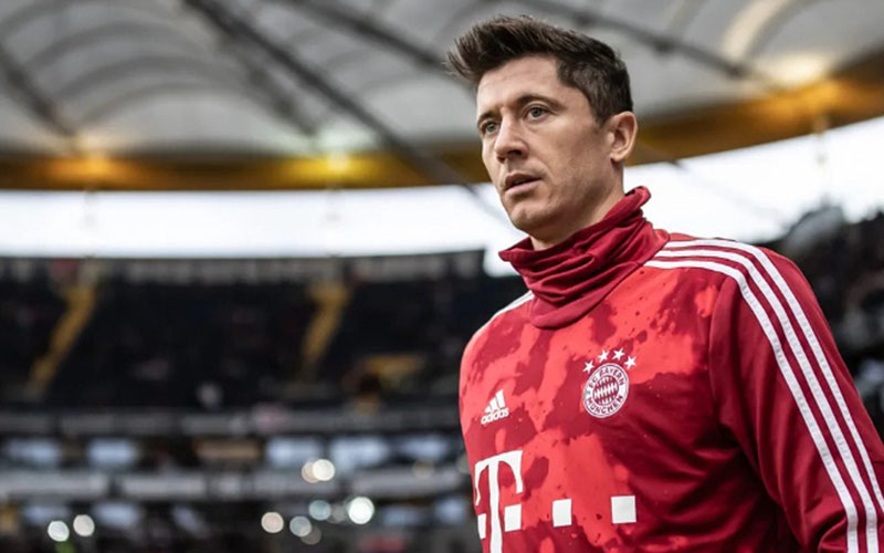  15 Gol, Striker Bayern Munchen Lewandowski Top Skor Bundesliga