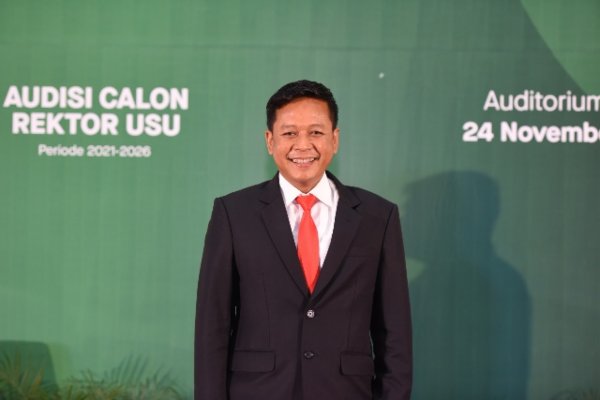 Guru Besar Universitas Sumatra Utara (USU) sekaligus Rektor Terpilih USU Muryanto Amin diduga melakukan plagiarisme karya ilmiah./usu