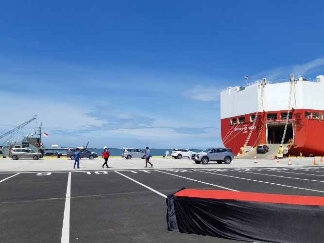  Perdana, Pelabuhan Patimban Layani Ekspor Produk Otomotif