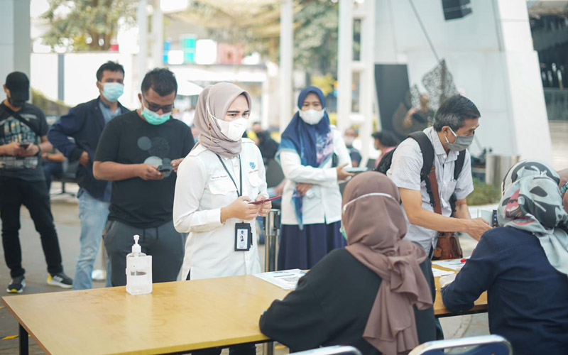  Antrean Rapid Test di Bandara Mengular, AP II Tambah 6 Lokasi Tes