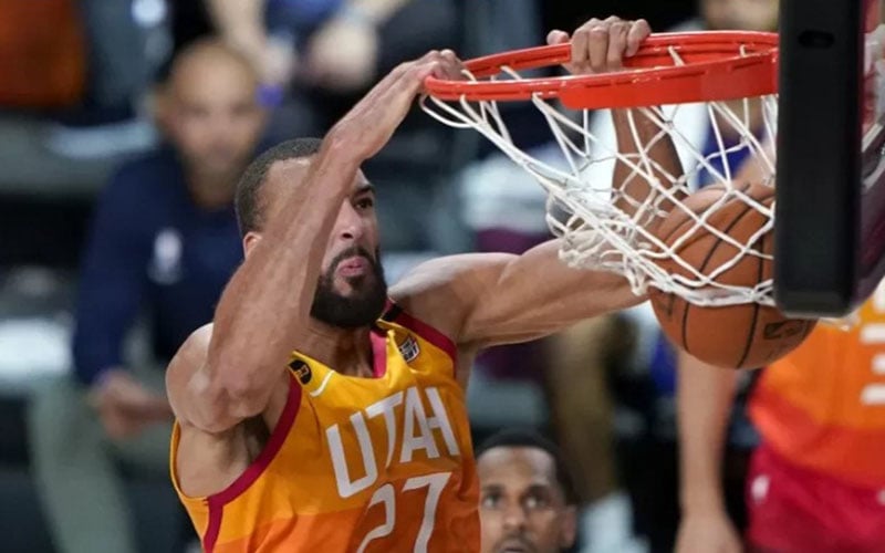  Basket NBA : Utah Jazz Lanjutkan Kontrak Rudy Gobert 5 Tahun