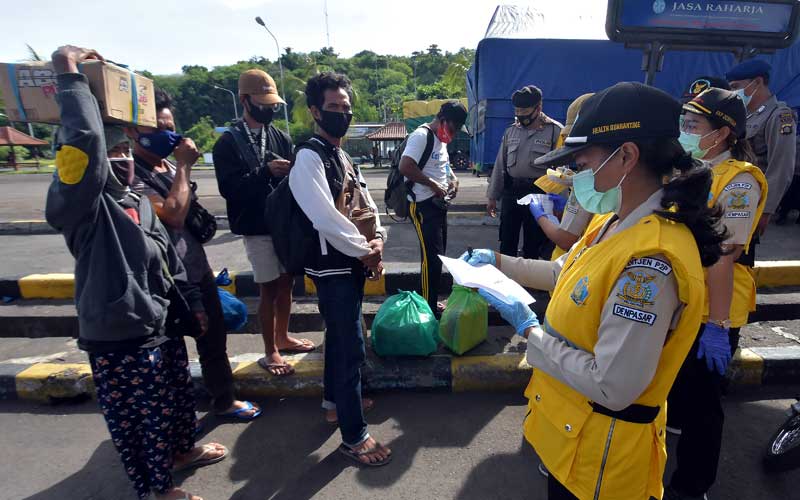  KKP Kelas I Denpasar Wajibkan Rapit Test Antigen Untuk Warga Yang Akan Masuk Bali