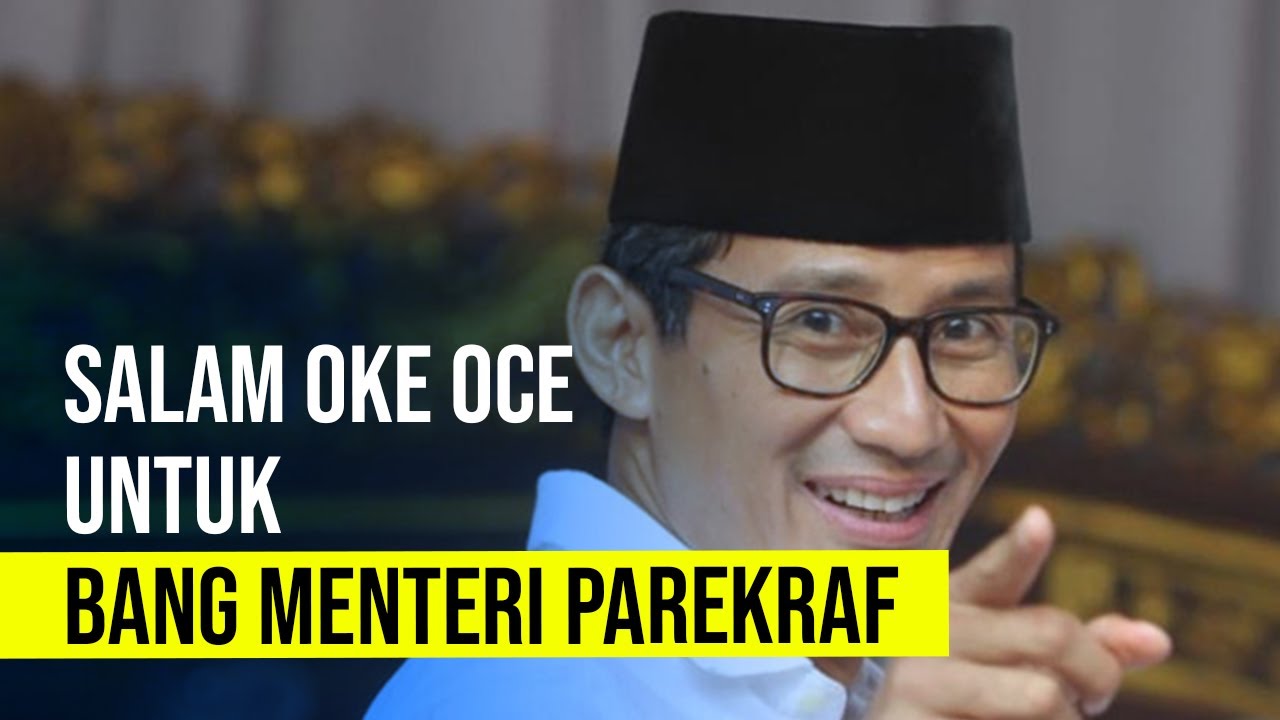  Jadi Menteri Parekraf, Sepak Terjang Sandiaga Uno Dinanti