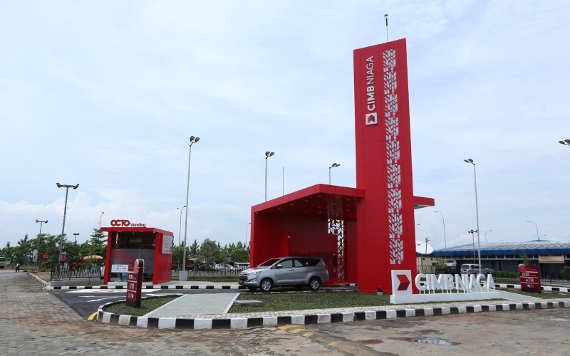  CIMB Niaga Hadirkan ATM Drive Thru di Rest Area KM 164 Tol Cipali