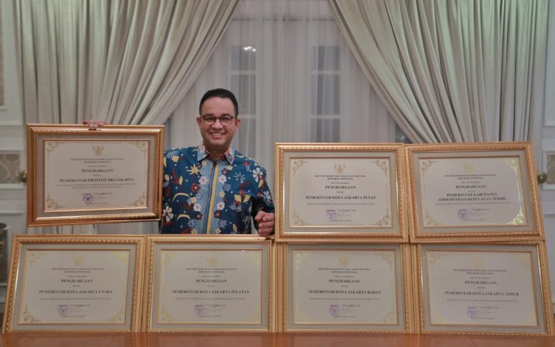  DKI Jakarta Sabet Penghargaan HAM, Anies: Alhamdulillah