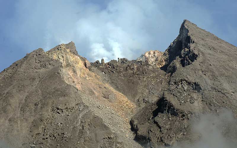  BPPTKG Menyatakan Laju Deformasi Gunung Merapi Dari EDM Babadan sebesar 10 Centimeter Per Hari