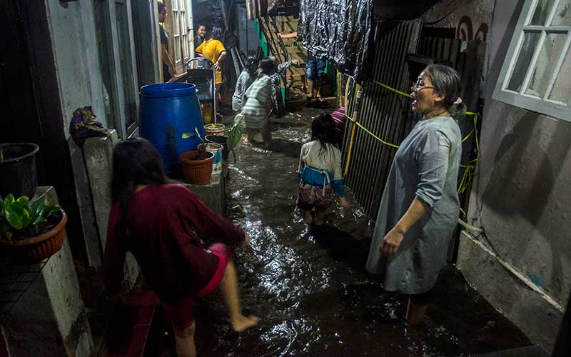  Sejumlah Wilayah di Kota Bandung Terendam Banjir