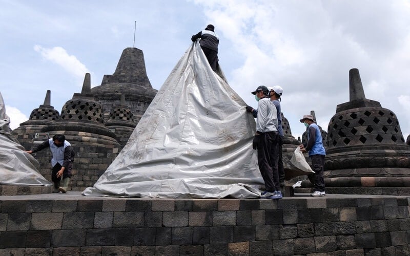  Tes Antigen Wisatawan di Borobudur Dapati Dua Orang Positif Covid-19