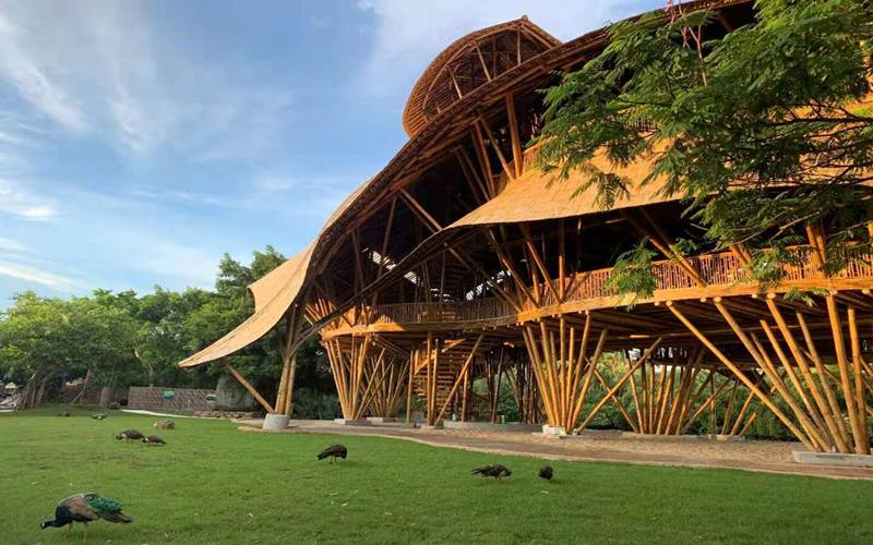  Paviliun Indonesia di Guangzhou China, Kental Nuansa Bali