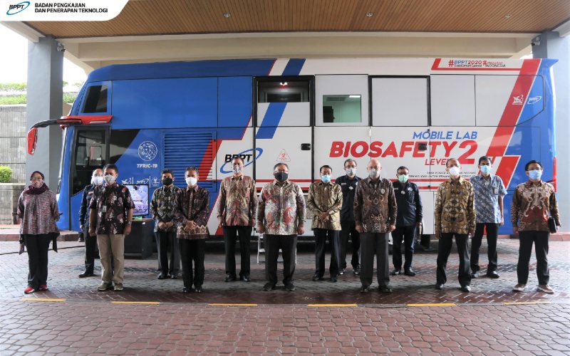  Cegah Covid-19, Mobile Lab BSL-2 BPPT Bergerak ke Jombang