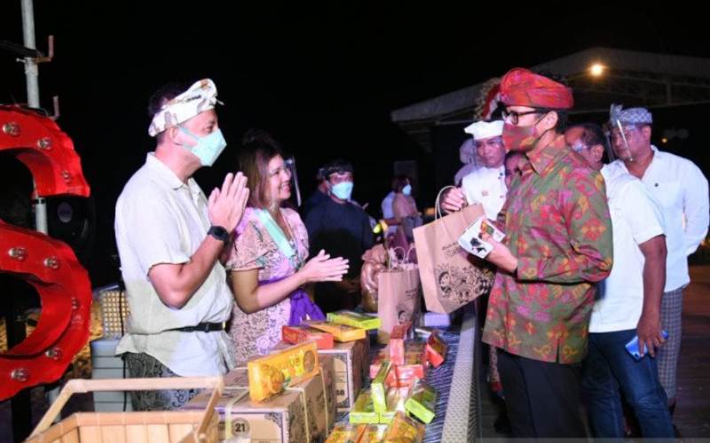  Bangkitkan Pariwisata, Menparekraf Jadikan Bali Tolak Ukur 