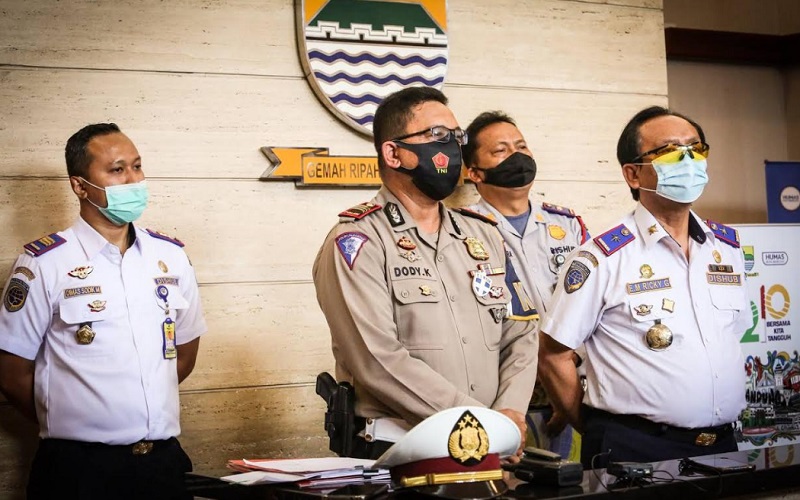  Ini Titik Penyekatan Jalan di Kota Bandung Saat Malam Tahun Baru 2021