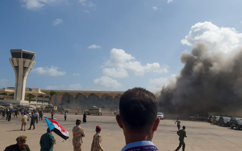  Aksi Balasan, Pasukan Koalisi Arab Saudi-UEA Serang Pemberontak Houthi di Yaman 