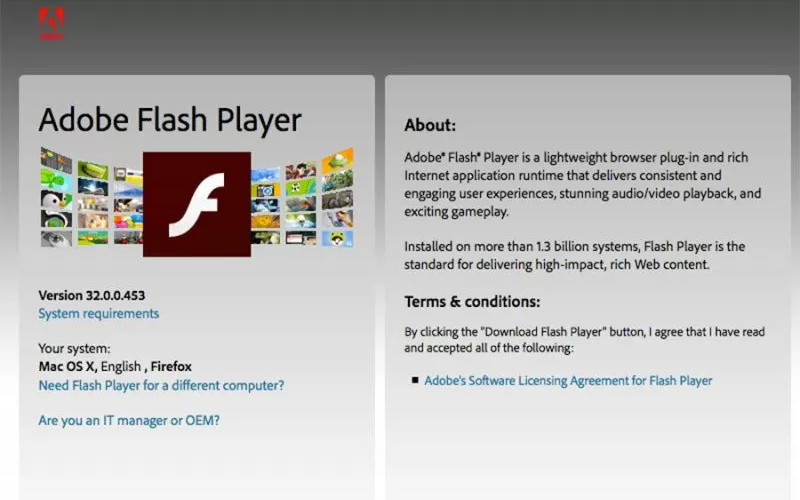 Adobe Flash Player Tamat Riwayat Mulai 12 Januari
