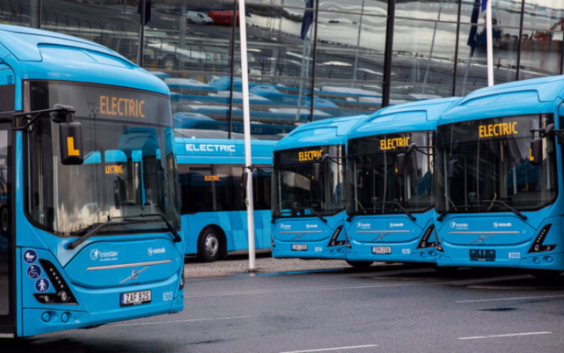  Bus Gandeng Listrik Volvo 7900, Simak Proses Produksinya