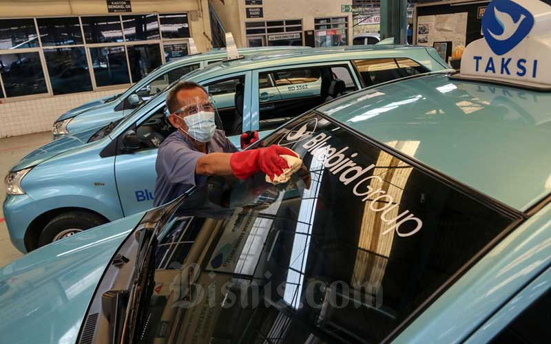  Armada Bluebird Terapkan Protokol Kesehatan Sebelum Mengangkut Penumpang