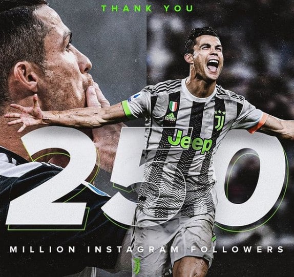  Cristiano Ronaldo Capai 250 Juta Pengikut di Instagram, Terbanyak di Dunia?