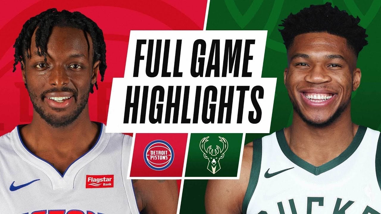  Hasil Basket NBA : Antetokounmpo Gemilang, Bucks Habisi Pistons