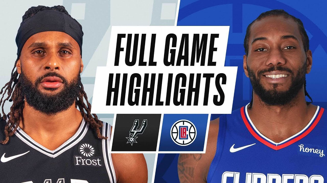  Hasil Basket NBA : Spurs Jinakkan LA Clippers, Akhiri 4 Kekalahan