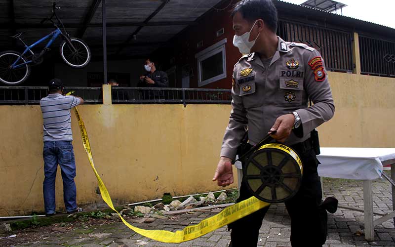  Densus 88 Grebeg Rumah Terduga Teroris di Makassar