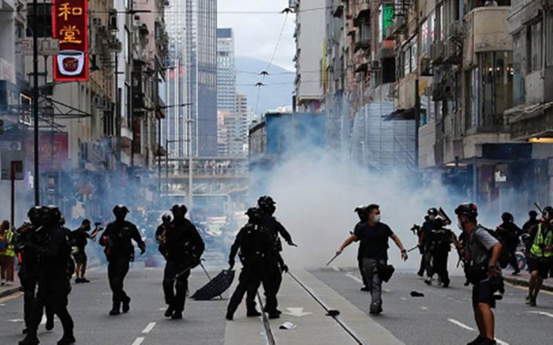 Dituduh Gulingkan Pemerintah, 53 Aktivis Demokrasi Hong Kong Ditangkap