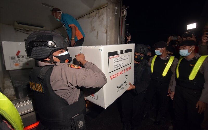  Bali Terima 20.000 Dosis Vaksin Covid-19 Melalui Pengiriman Kedua