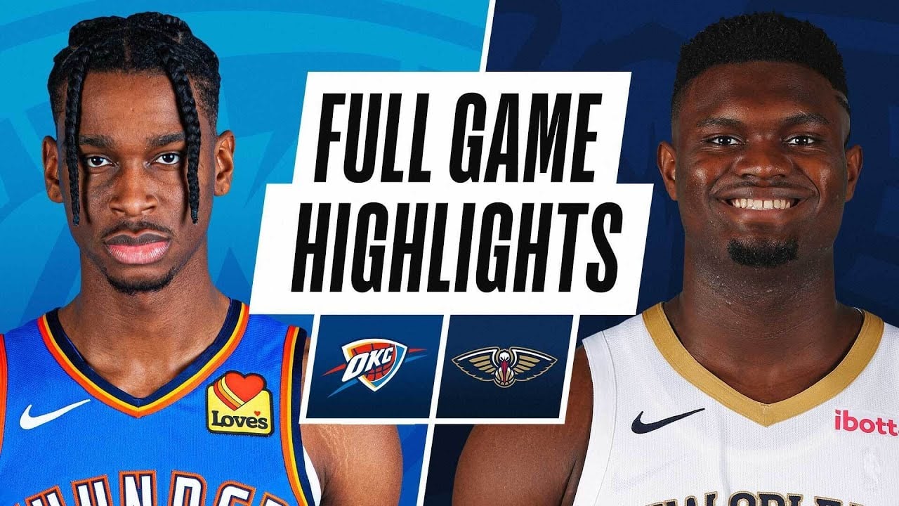  Hasil Basket NBA, Thunder Menang Seujung Kuku vs Pelicans