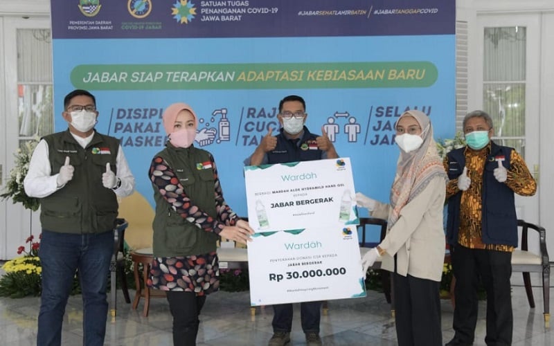  Bantuan Penanganan Covid-19 di Jabar Terus Mengalir