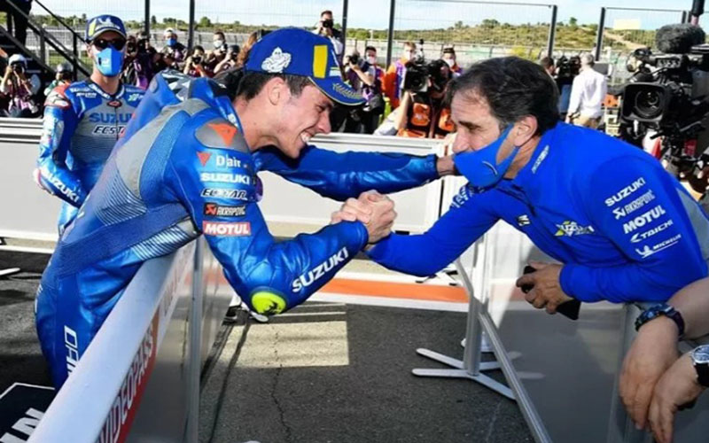  Tim MotoGP Tim Suzuki Ecstar Resmi Melepas Davide Brivio