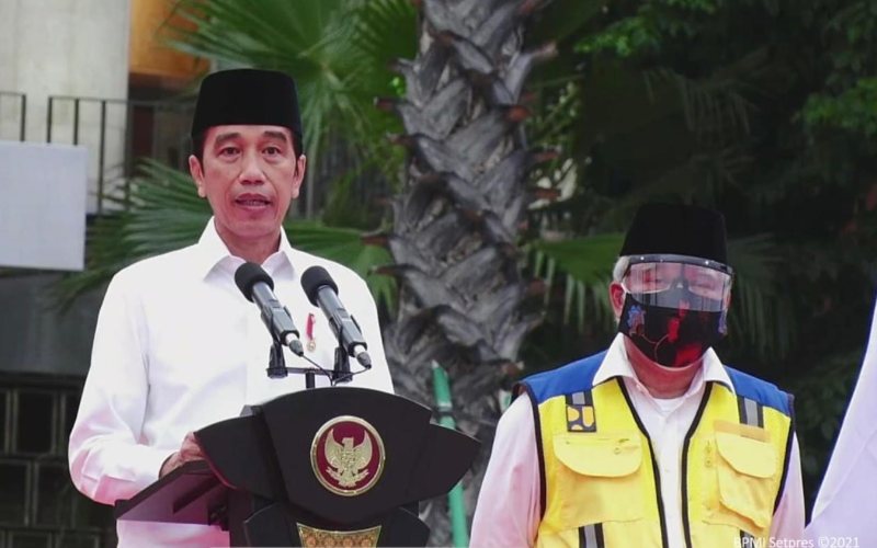  Jokowi Sebut Masjid Istiqlal Contoh Syiar Islam yang Menyejukkan