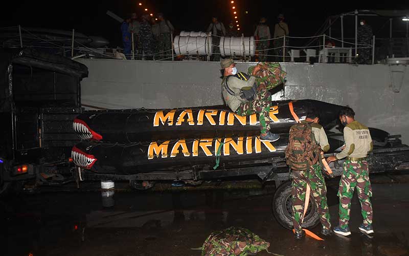  Persiapan Pencarian Pesawat Sriwijaya Air SJY 182 di Perairan Kepulauan Seribu