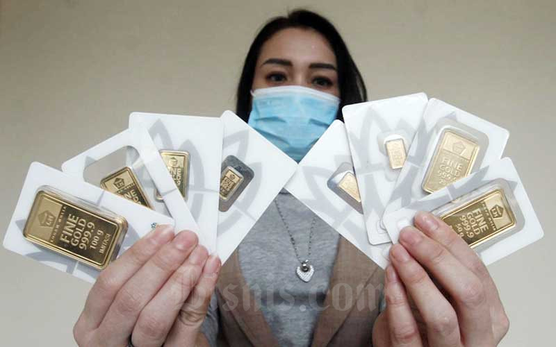  Harga Emas Tertekan Dolar AS, Simak Rekomendasi dari Analis!