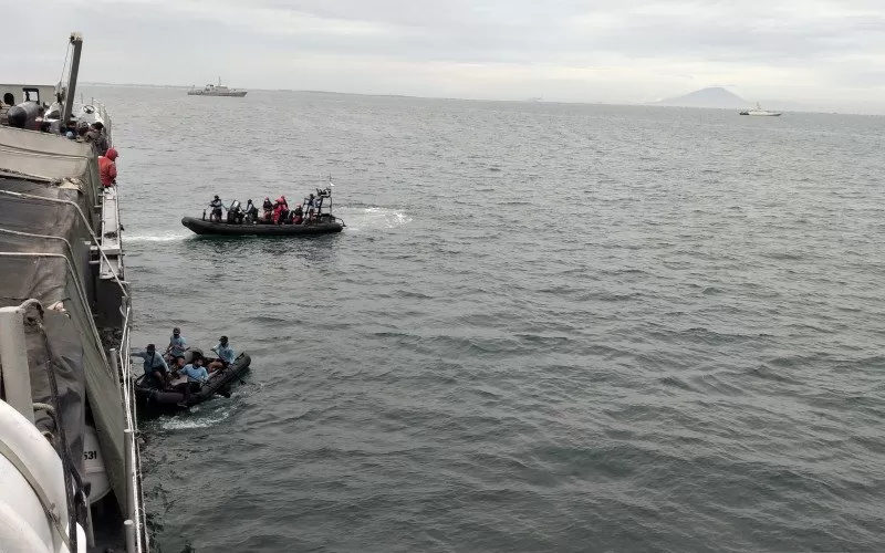  Pencarian Korban Sriwijaya Air, Basarnas Kerahkan 53 Kapal 