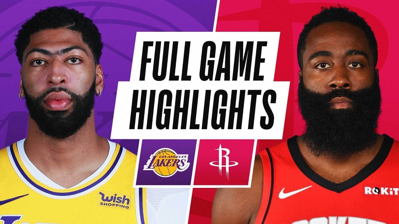  Hasil Basket NBA : Pulih dari Cedera, Davis Bawa Lakers Hajar Rockets