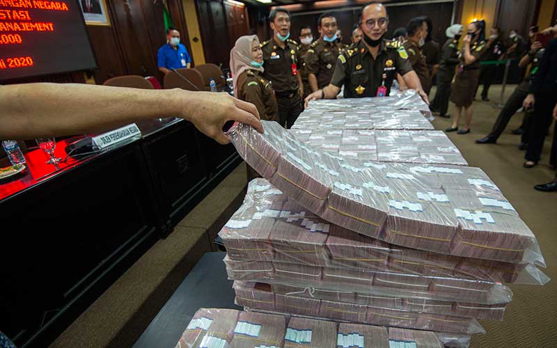  Korupsi Jiwasraya, Kejagung Periksa Pejabat Corfina Capital 