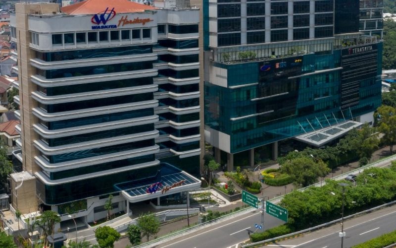 Gedung Waskita Heritage. Gedung ini merupakan kantor pusat PT Waskita Karya (Persero) Tbk, terletak di Jalan M.T Haryono, Jakarta./istimewa