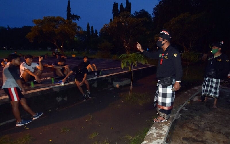  Pembatasan Kegiatan di Denpasar, Begini Temuan Tim Penegakan Prokes