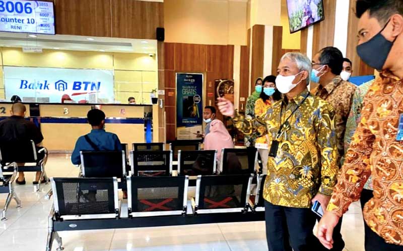  Direksi BTN Lakukan Kunjungan Ke Cabang-Cabang Tinjau Penerapan Protokol Kesehatan