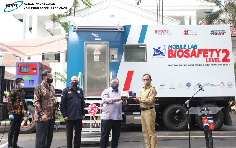 Pemkot Bogor, Pemda Pertama Dapat Hibah Mobile BSL-2