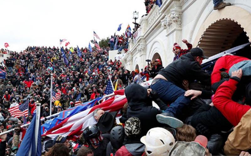  Rusuh Capitol AS: Trump Diam-Diam Salahkah Kelompok Antifa