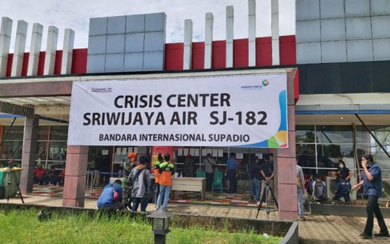  PMI Bantu Logistik Tim SAR Pesawat Sriwijaya Air