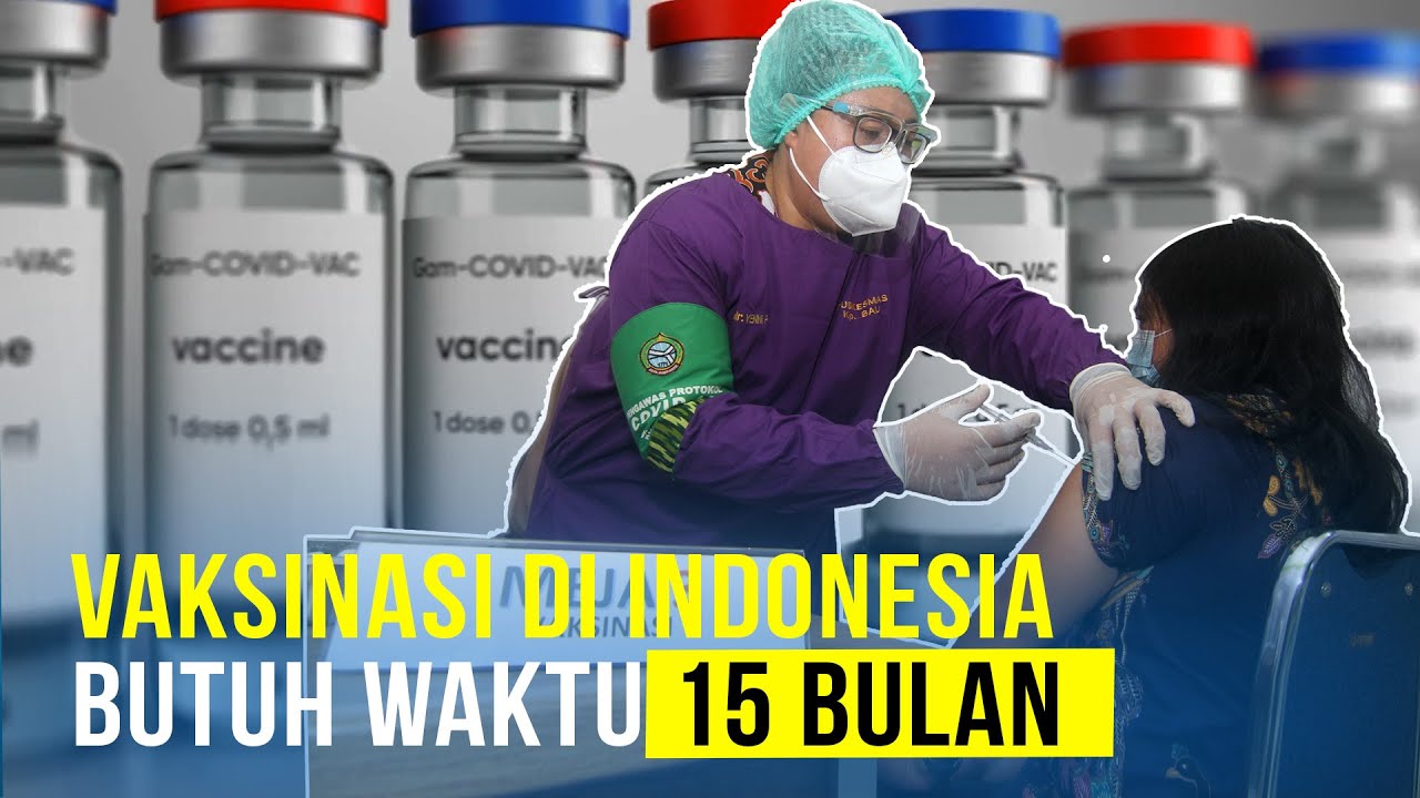  Lama Juga Nih, Vaksinasi di Indonesia Butuh Waktu 15 Bulan