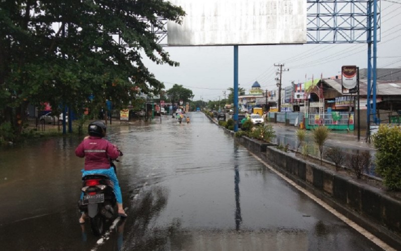  Jalan Nasional di Kalsel Putus Diterjang Banjir