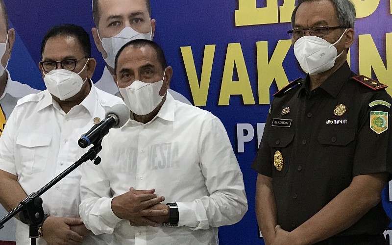  Usai Divaksin, Gubernur Sumut: Rasanya Makin Sehat