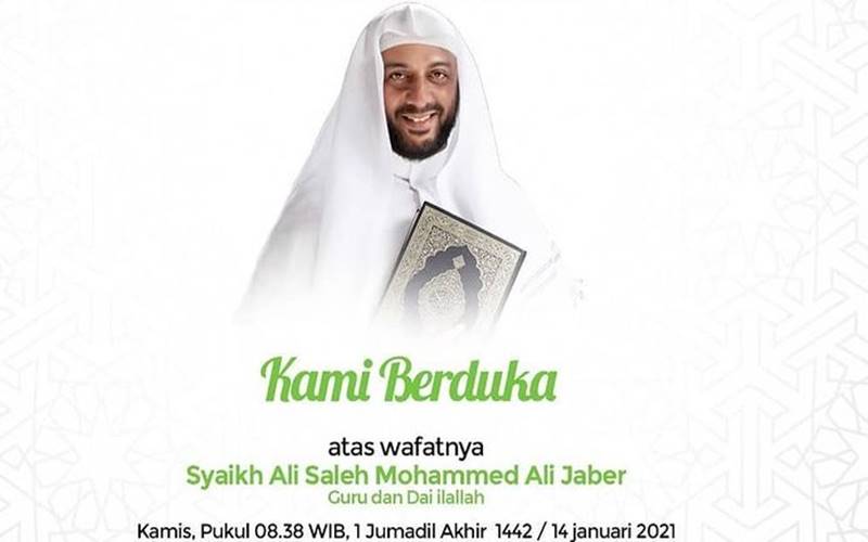  Syekh Ali Jaber Meninggal Dunia, Wagub Jabar Kehilangan Sosok Inspiratif