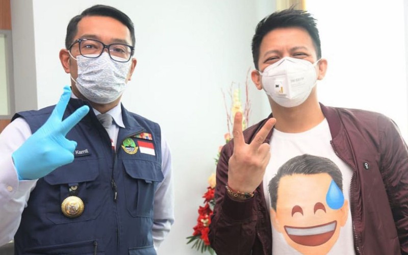  Ridwan Kamil Ajak Media Masif Kampanyekan Keberhasilan Vaksinasi